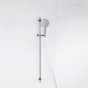 Fortifura Calvi glijstangset - met ronde handdouche - gladde doucheslang - hoogglans chroom SW1159284
