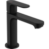 Hansgrohe Rebris S Mitigeur lavabo 1 trou 110 coolstart avec vidage ecosmart+ 4 l/min noir mat SW796560