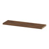 INK 35d wandplank - 120x35x3.5cm - voorzijde afgekant - tbv nis - MFC Noten SW493816