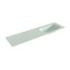 Mondiaz BIG small Greey solid surface inbouw wastafel 170cm rechts SW426369 Mondiaz BIG small Greey solid surface inbouw wastafel 170cm rechts SW426369