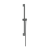 Hansgrohe Unica glijstangset - 65cm - brushed black chrome (zwart) SW1566557