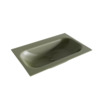 Mondiaz BIG small Army solid surface inbouw wastafel 70cm midden SW427705 Mondiaz BIG small Army solid surface inbouw wastafel 70cm midden SW427705