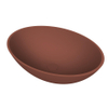 Arcqua Prince vasque - à poser - ovale - 49x34cm - terracotta mat SW1209096