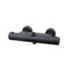 Wiesbaden Caral Mitigeur thermostatique pour ensemble de douche pluie thermostatique en saillie mat noir SW384992