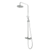 Hotbath Get Together thermostatische stortdoucheset Buddy chroom 3 standen handdouche en hoofddouche 20cm SW18643 Hotbath Get Together thermostatische stortdoucheset Buddy chroom 3 standen handdouche en hoofddouche 20cm SW18643
