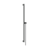 Hansgrohe Unica S Puro glijstangset - 90cm - brushed black chrome (zwart) SW1566476