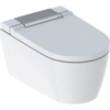 Geberit AquaClean Sela Douche Wc - 37.5x56.5cm - softclose - keratect - chroom afdekplaat - alpine - glans wit SW258980