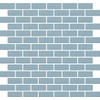 Ceralto Inlay Lux Carreau mosaïque - 30x30.6cm - 10.0mm - Aqua SW295513