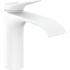 Hansgrohe VIVENIS 1 greeps wastafelkraan - 110 - coolstart - met trekwaste - mat wit SW699929