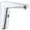 GROHE EuroPro Cosmopolitan E robinet mural économique en eau sans mélange avec batterie LongLife 6V chrome 0437795