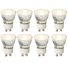 Luedd Lampe LED - lot de 8 - GU10 - 4W - 2700K - 200LM - à intensité réglable SW1211340