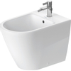 Duravit D-neo Staand bidet - 58x37x40cm - met overloop - wit SW640543