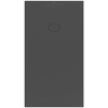 Villeroy & Boch Ecora douchebak - 180x100x4.5cm - afvoer korte zijde - anthracite (antraciet) SW1558937