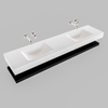 MONDIAZ ALAN 200cm badmeubel solid surface planchet urban Vrijhangende wastafel cloud dubbel zonder kraangat kleur talc SW408779 MONDIAZ ALAN 200cm badmeubel solid surface planchet urban Vrijhangende wastafel cloud dubbel zonder kraangat kleur talc SW408779