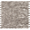 Dune materia mosaics carreau de mosaïque 28.4x30cm halley argent 5mm matt/gloss argent SW798690