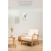 Eurom Mon Soleil 350 Wifi Infrarood Verwarming 60x60x5cm 350watt Metaal Wit SW481880
