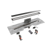 Easy Drain Compact 50 caniveau de douche taf low zero 80cm m1 garde d'eau 50 mm inox brossé SW68934