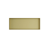 Hotbath &MORE Boîte d’encastrement ou niche encastrée - 30x80x10 - Laiton brossé PVD SW1246586