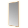 Hotbath &MORE Spiegel - 50x100cm - direct en indirect LED - color changing - spiegelverwarming - met afstandsbediening - PVD - geborsteld koper SW1246046
