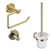 FugaFlow Eccelente Acces Toiletset 3-delig geborsteld Messing PVD SW1123854