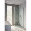 Bruynzeel Lector inloopdouche 100x33x210cm met zijwand en muursteun mat aluminium profiel en helder glas GA12892 Bruynzeel Lector inloopdouche 100x33x210cm met zijwand en muursteun mat aluminium profiel en helder glas GA12892