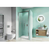 Crosswater Infinity draaideur 90x200cm 8mm helder veiligheidsglas zilver SW487281 Crosswater Infinity draaideur 90x200cm 8mm helder veiligheidsglas zilver SW487281