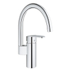 GROHE Eurostyle Cosmopolitan 1 gats keukenkraan - met hoge draaibare uitloop - chroom 0442287