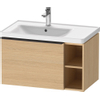 Duravit D-neo Meuble sous vasque 78.4x45.2x44cm 1 tiroir Chêne naturel mat SW640971