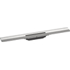 Hansgrohe RainDrain Flex Douchegoot - 70cm - inkortbaar - wandmontage - brushed stainless steel SW1590364