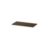 INK Topdeck Wastafelblad - 90x1.6x45cm - tbv onderkast - Eiken - Massief eiken Charcoal SW493619