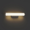 QAZQA Coco Wandlamp - 1 lamp - 6 - IP44 - Gunmetal SW1470012