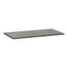 BRAUER plan sous vasque Vulcanic - 80x40x2cm - sans trou de robinet - pierre naturelle - basalte anthracite SW23890 BRAUER plan sous vasque Vulcanic - 80x40x2cm - sans trou de robinet - pierre naturelle - basalte anthracite SW23890
