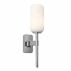 Astro Tacoma Single Applique/Plafonnier - 230V - IP44 - cylindre - verre blanc - chrome SW1566172