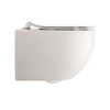 Crosswater Glide II Wandtoilet - 36.5x51x34.5cm - spoelrandloos - zonder zitting- - rimless - glans wit SW857408