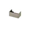 INK Wastafelonderkast - 80x45x37.6cm - 1 lade - push to open - met recht opdekfront - MFC - Greige eiken SW439233