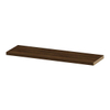 INK 35d étagère murale - 120x35x3.5cm - bord avant chanfreiné - pour niche - MFC Chêne cuivre SW493820