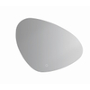 Crosswater Artist Spiegel - 64x50cm - LED - 2700K tot 6400K - dimbaar - kiezelvorm - zilver SW876114