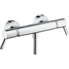 Hansgrohe Ecostat Comfort Caredouchekraan - thermostatisch - zonder omstel - met koppelingenHOH=15cm - met verlengde - thermostaat - hoogglans chroom 0450875