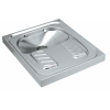 Intersan Sanset Hurktoilet 60x70x6cm RVS SW336671 Intersan Sanset Hurktoilet 60x70x6cm RVS SW336671