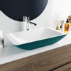 Mondiaz Topi waskom 59.5x34.5x10cm rechthoek opbouw Solid Surface Smag/Talc SW643599 Mondiaz Topi waskom 59.5x34.5x10cm rechthoek opbouw Solid Surface Smag/Talc SW643599