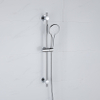Adema Sparkle 2.0 Glijstangset - 70cm glijstang - ronde handdouche - metalen doucheslang - chroom SW1481417