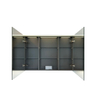H&R Badmeubelen X-Line spiegelkast 100x70x13cm dubbel gespiegeld SW871631