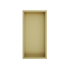 Hotbath &MORE Boîte encastrée ou niche encastrée - 30x15x10 - Laiton brossé PVD SW1246518
