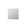 INK SP5 miroir – 90 x 80 cm – LED indirecte tout autour – température de couleur réglable, à intensité variable – aluminium argent SW68769