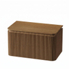Royal Plaza Terra Edge Ensemble meuble de salle de bains - 80x45.5x46cm - plan de toilette - 2 tiroirs - sandwood (chêne clair) SW1471946