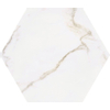 SAMPLE Cifre Cerámica Diamond Gold Carrelage sol et mural - aspect marbre - Blanc mat SW735647