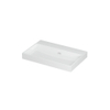 INK Urban lavabo - 70x45x8cm - 1 cuve - 0 trous de robinet - porcelaine blanc brillant SB0201001