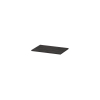 INK Topdeck Plan vasque - 60x40x2cm - pour meuble bas - MFC - chêne charbon SW207248