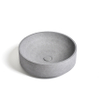 Ideavit Deco Vasque à poser 45.5x45.5x14.5cm Béton Ronde Gris SW568400