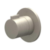 IVY Pact Partie apparente - pour mitigeur de douche - traversant - robinet d'arrêt - symmetry - rosace ronde - Nickel brossé PVD SW1031076